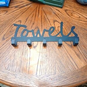 Metal Towels Wall Rack